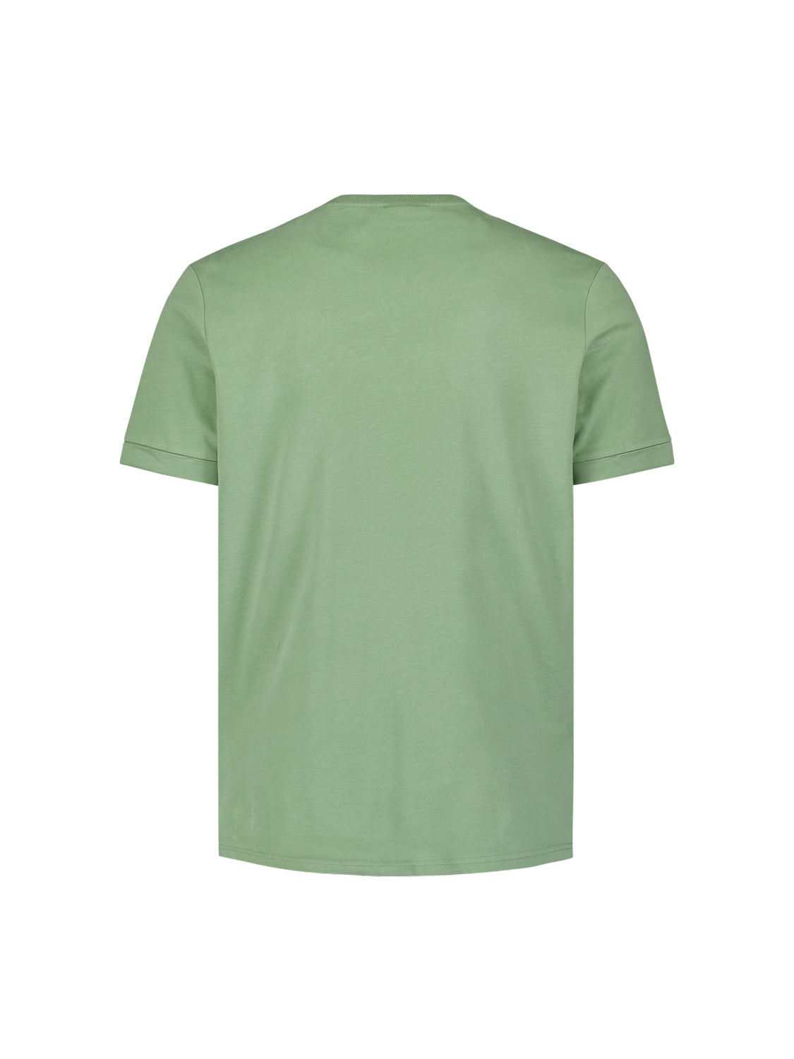 T-shirt met ronde hals | Groen