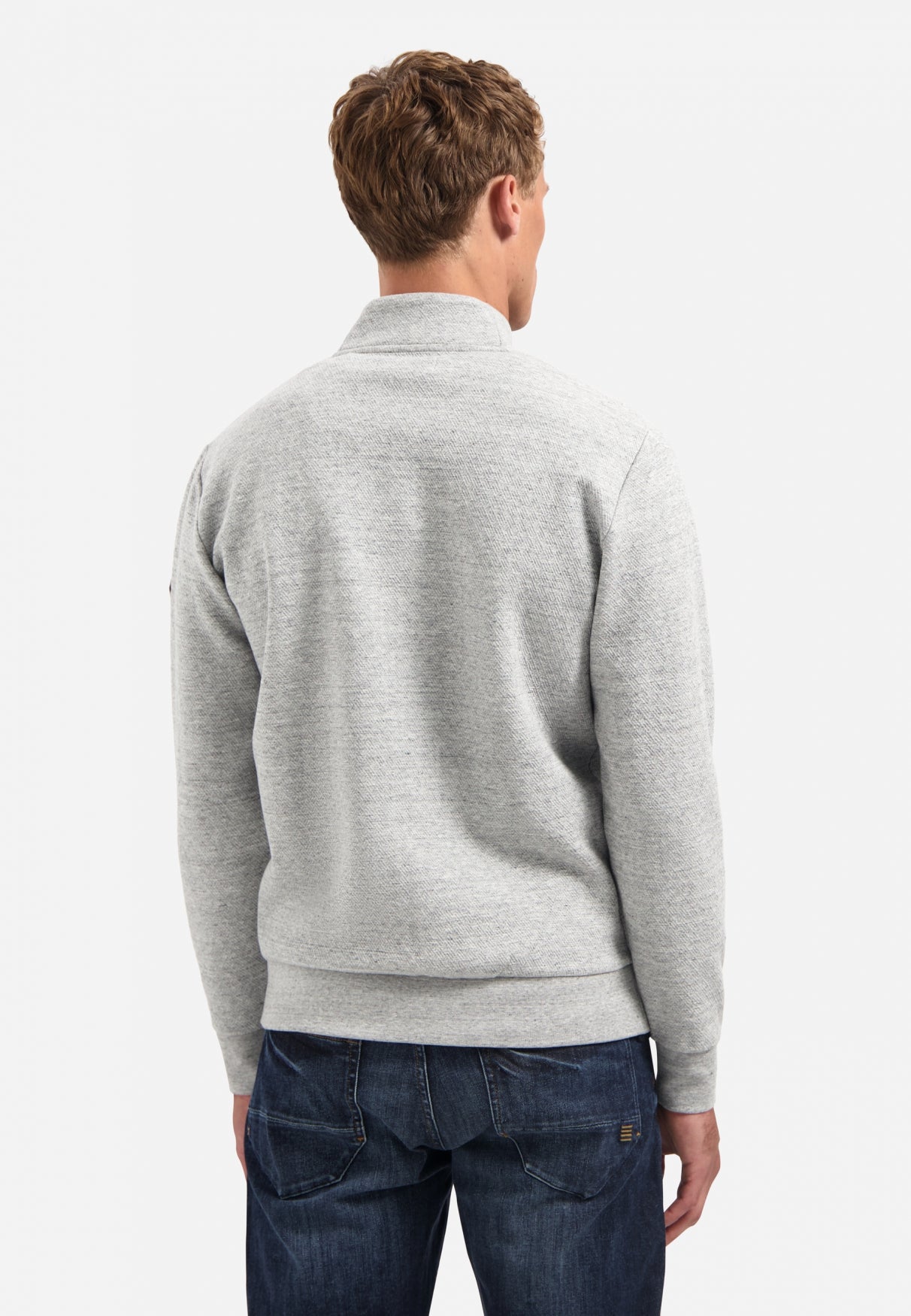 Vest met structuur GREYMELANGE