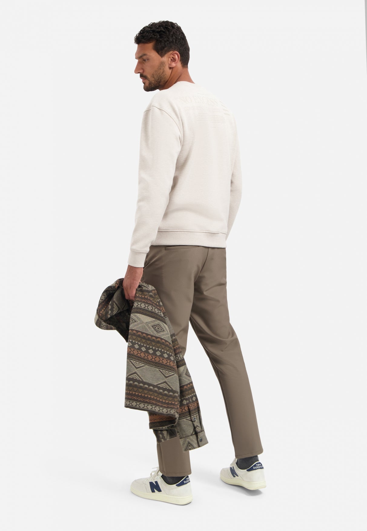 Sweater met achteropdruk | Kit
