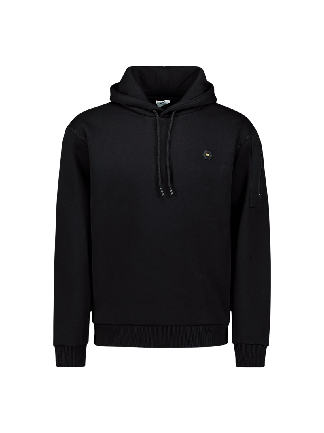 Sweater met capuchon | Zwart
