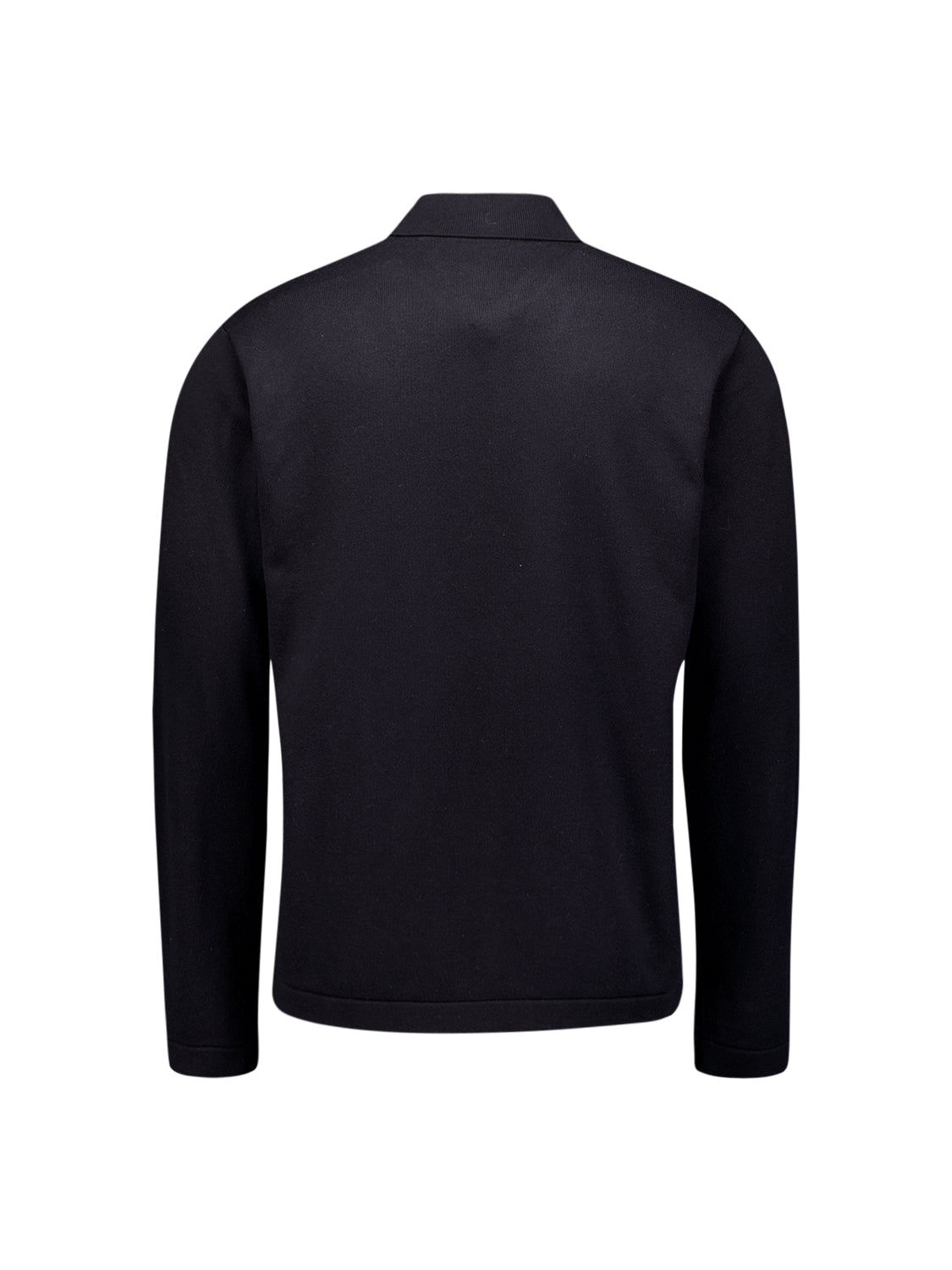 Vest met knoopsluiting | Zwart