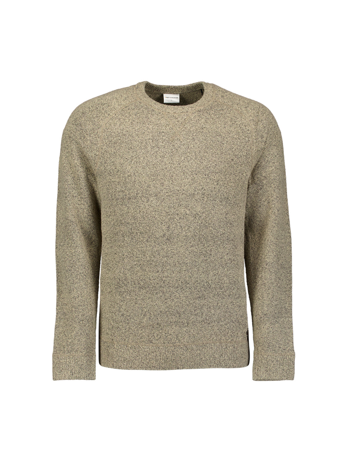 Trui van melange wol | Sand