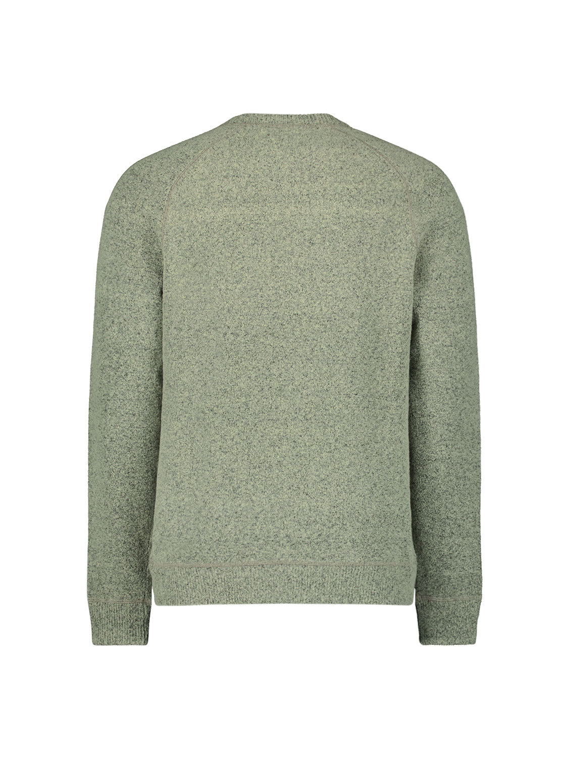 Trui van melange wol | Light Moss