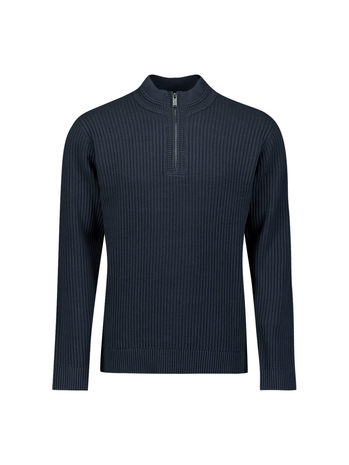Trui met zware ribtricot | Night