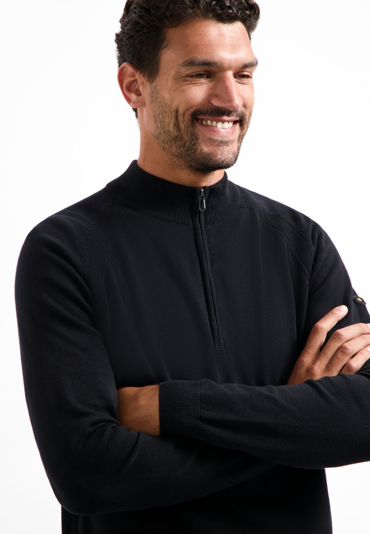 Half-zip jumper | Black