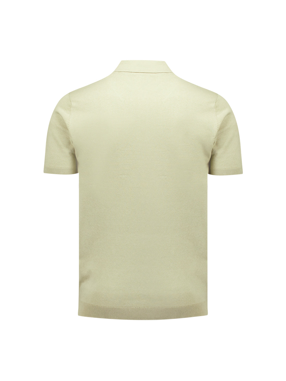 Gebreide polo | Light Moss