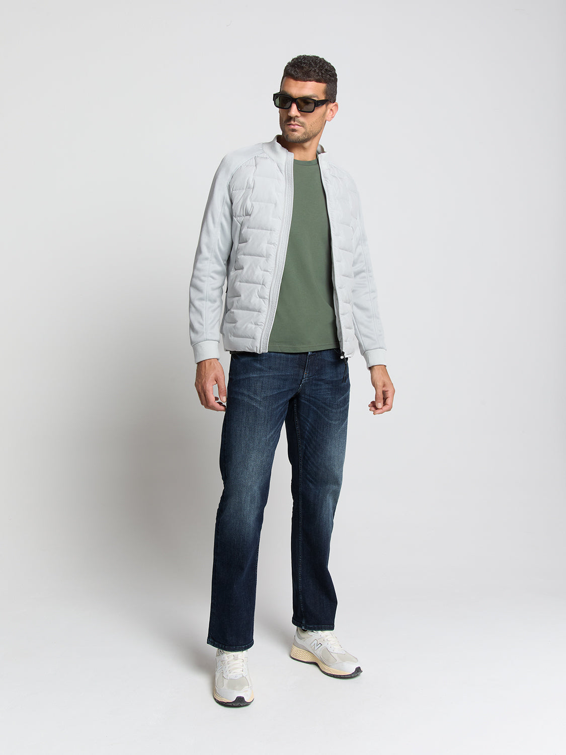 T-shirt met ronde hals | Dark Green