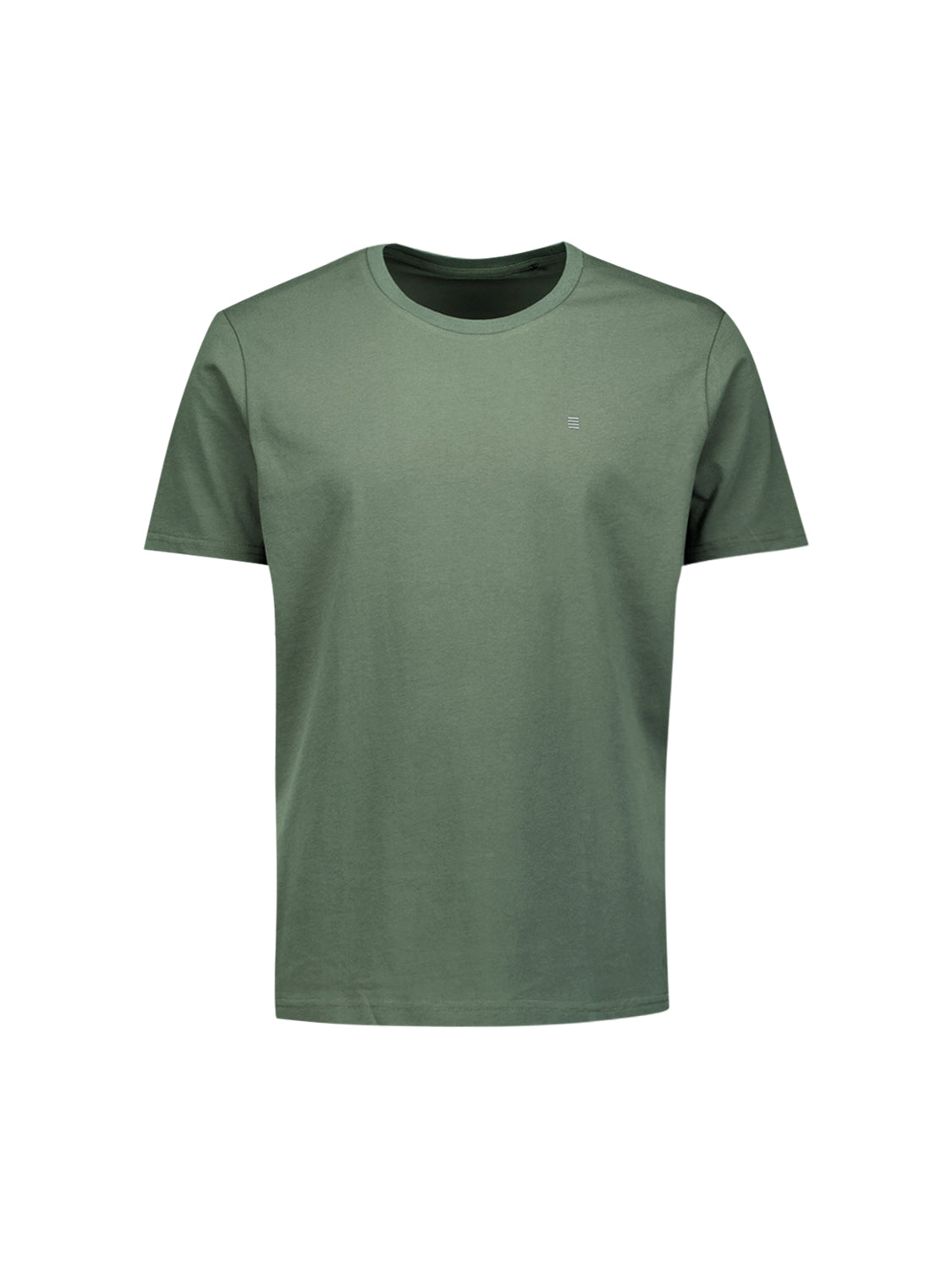 T-shirt met ronde hals | Dark Green