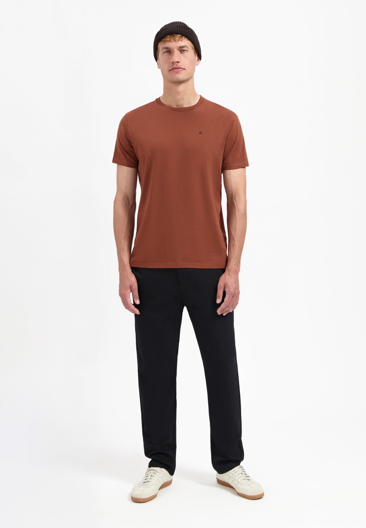 T-shirt met ronde hals | Terra
