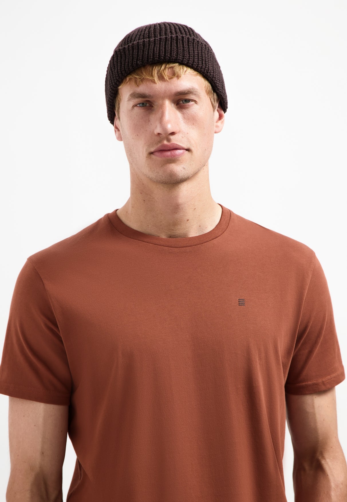 T-shirt met ronde hals | Terra