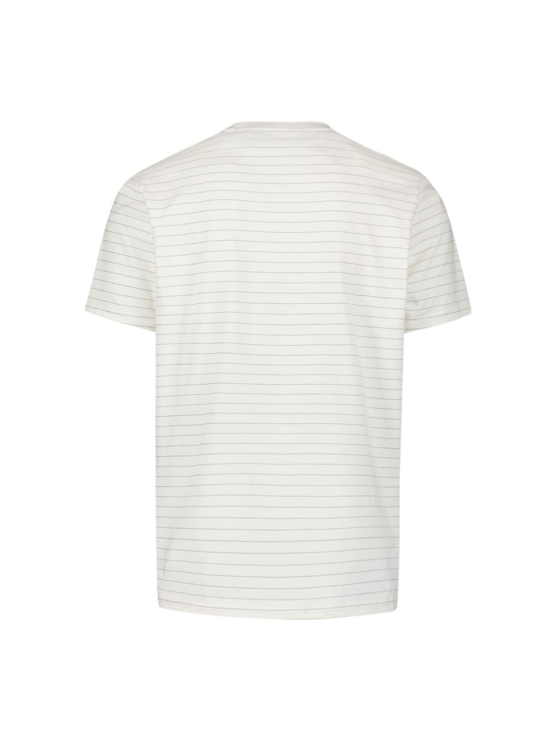 Gestreept T-shirt | Offwhite