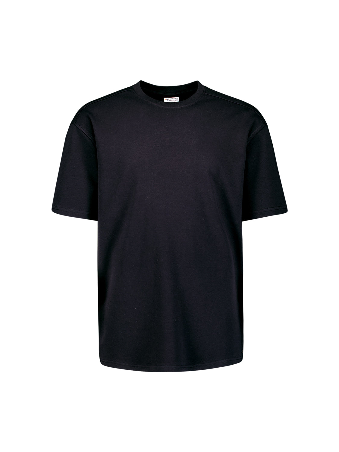 Relaxed fit T-shirt | Zwart