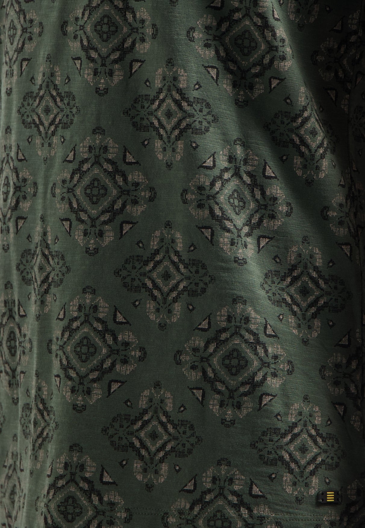 Bedrukt T-shirt | Dark Green