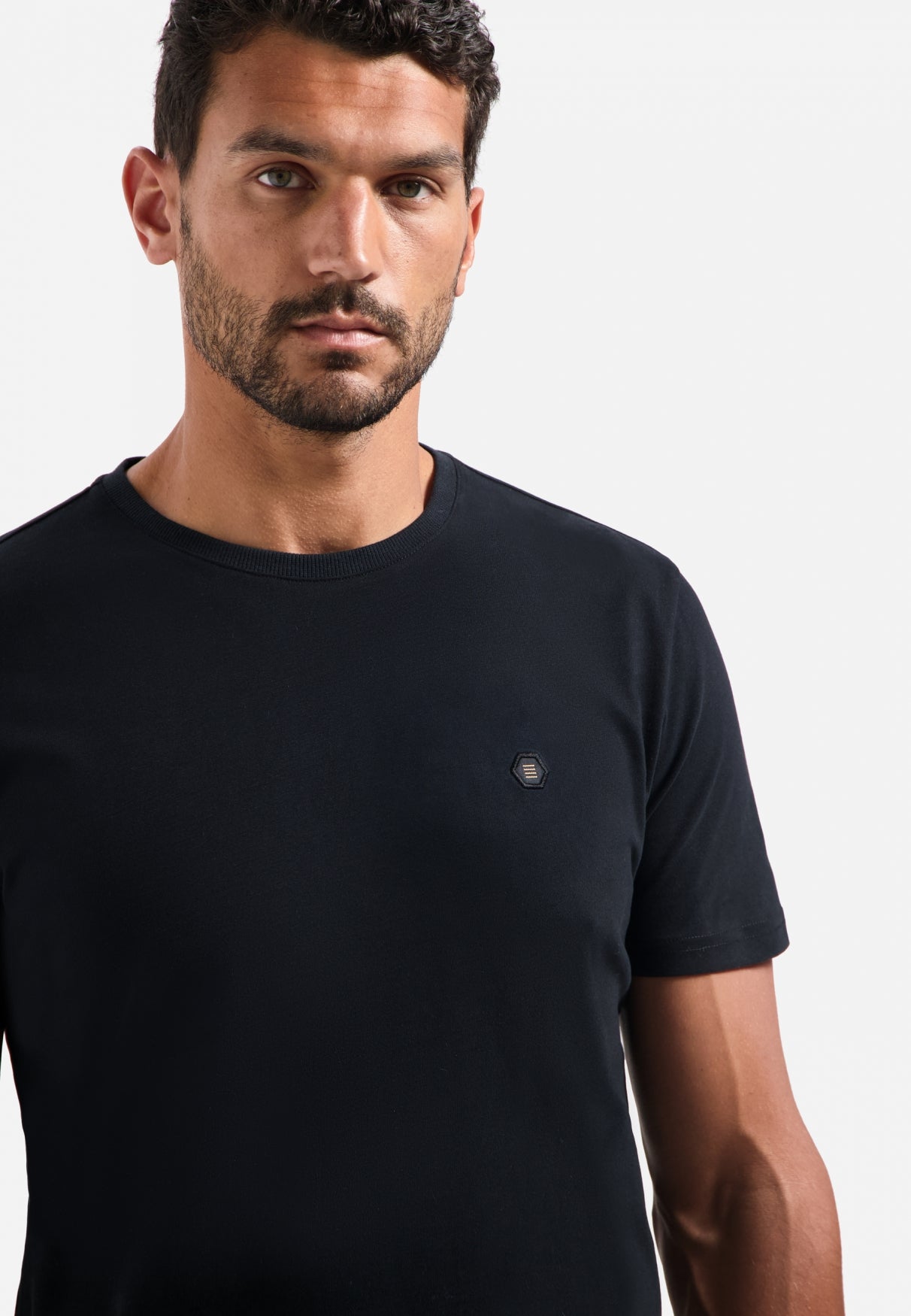 Zacht T-shirt | Zwart