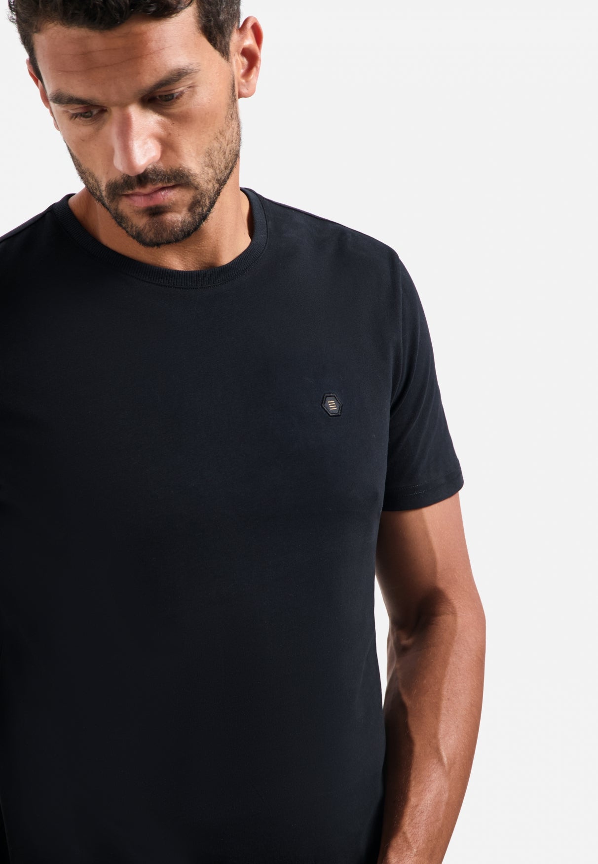 Zacht T-shirt | Zwart