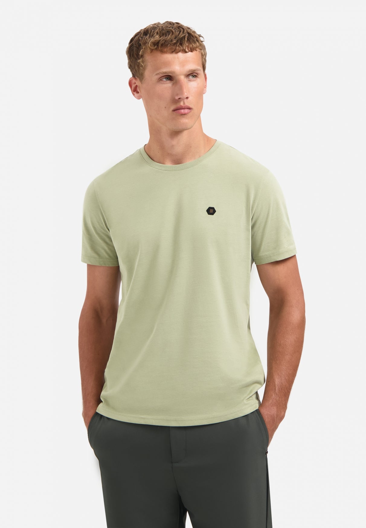 Zacht T-shirt | Light Moss