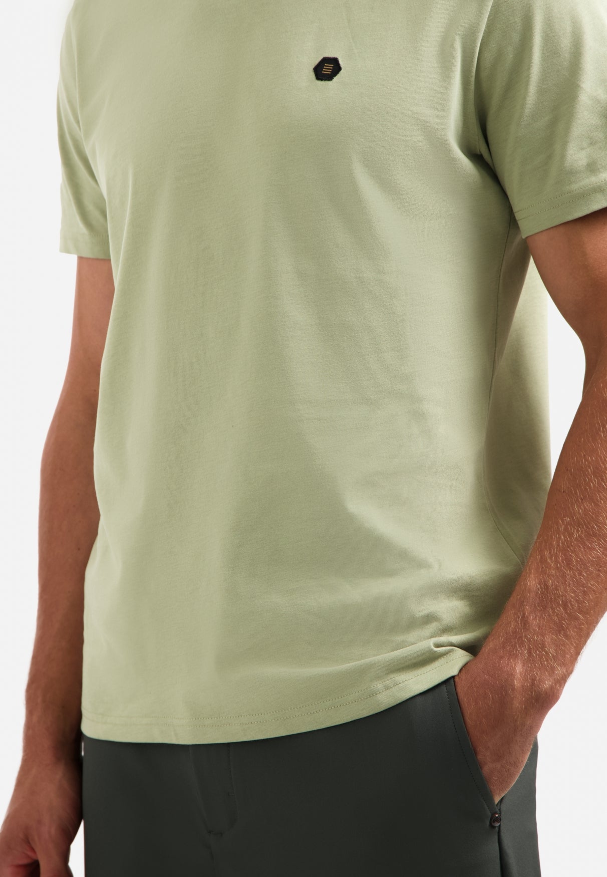 Zacht T-shirt | Light Moss