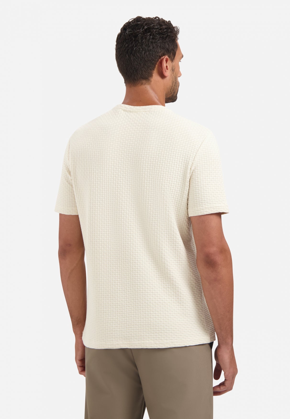 Gestructureerd T-shirt | Kit