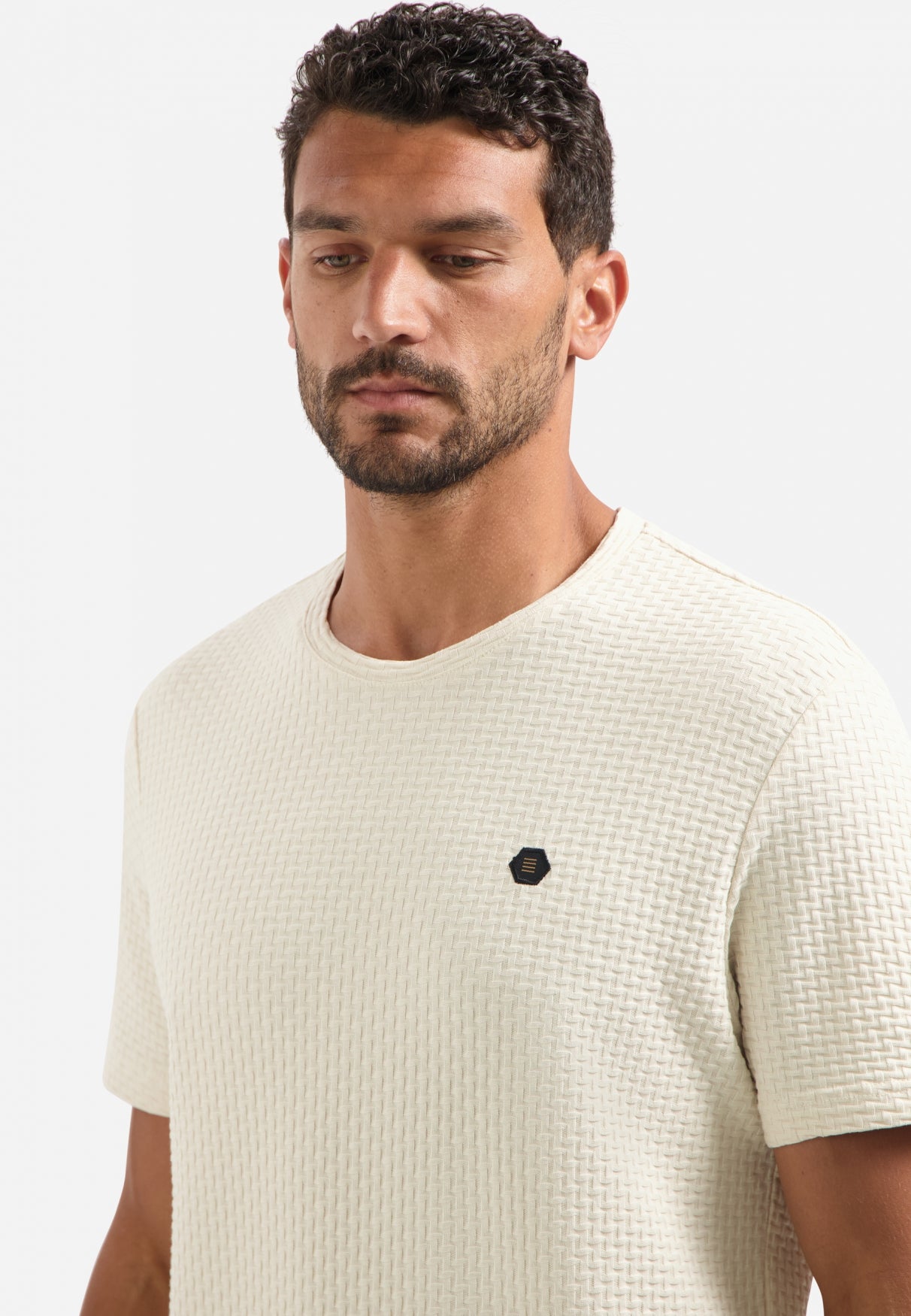 Gestructureerd T-shirt | Kit