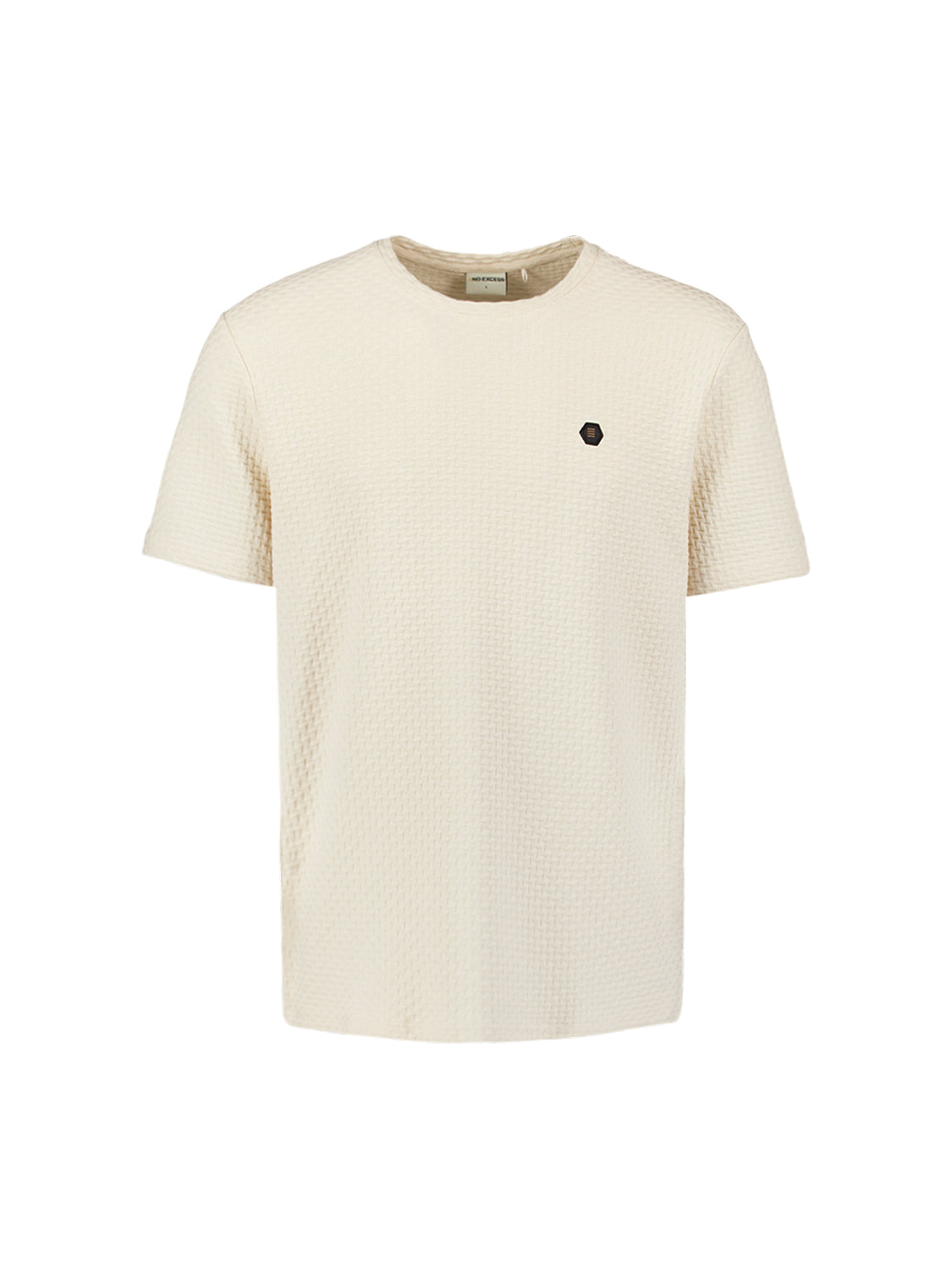 Gestructureerd T-shirt | Kit