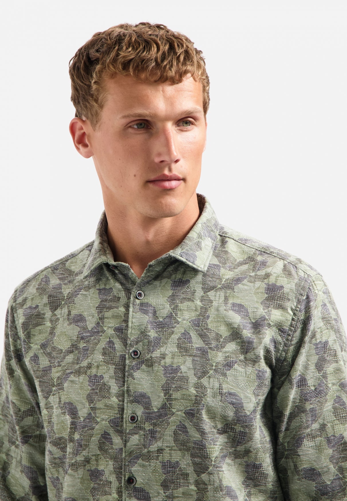 Bedrukt T-shirt | Dark Green