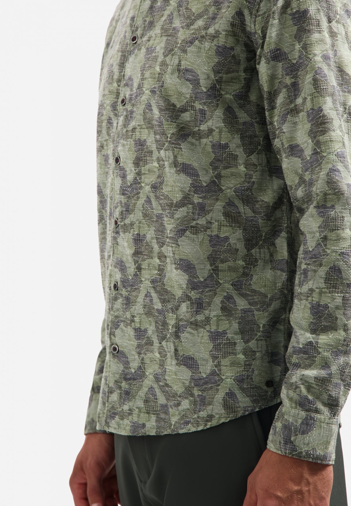 Bedrukt T-shirt | Dark Green