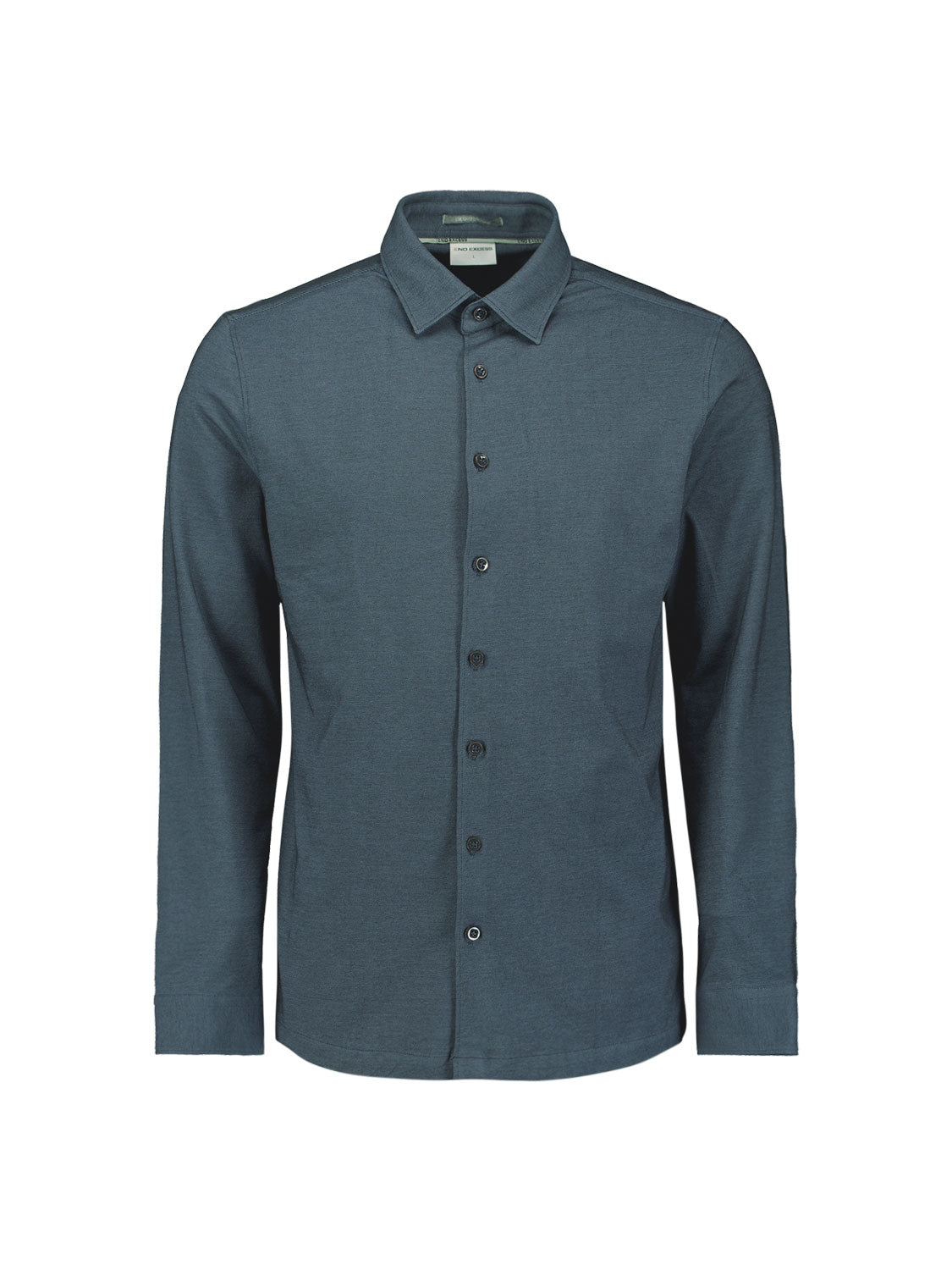 Shirt van Melange Jersey | Washed Blue