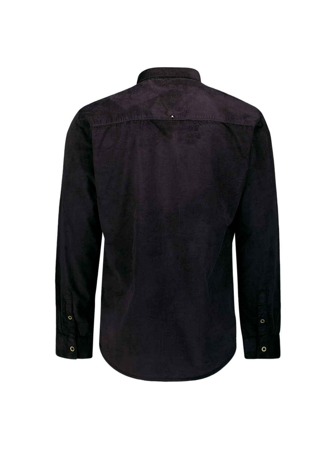 Corduroy overhemd | Zwart