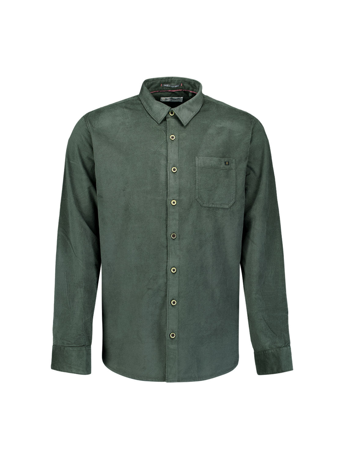 Corduroy overhemd | Dark Green