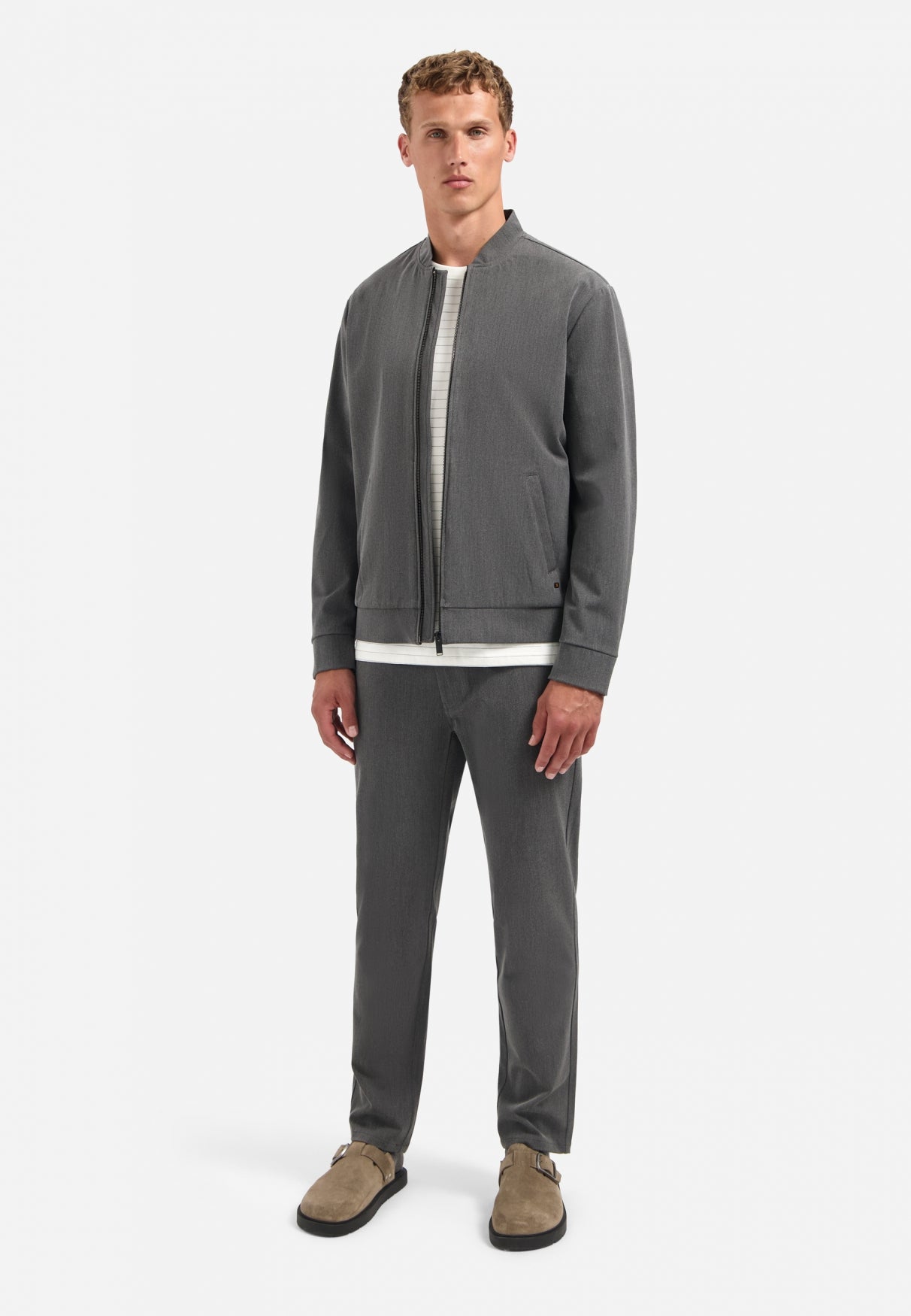 Lichtgewicht vest | Grey Melange