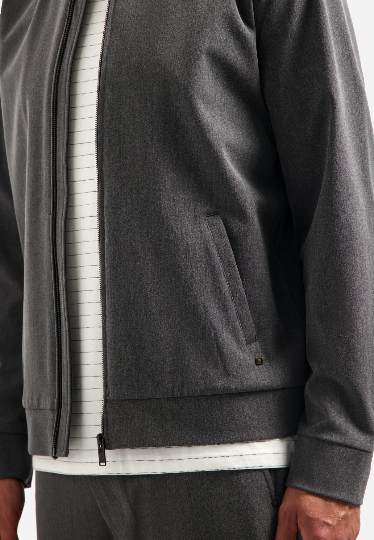 Lichtgewicht vest | Grey Melange