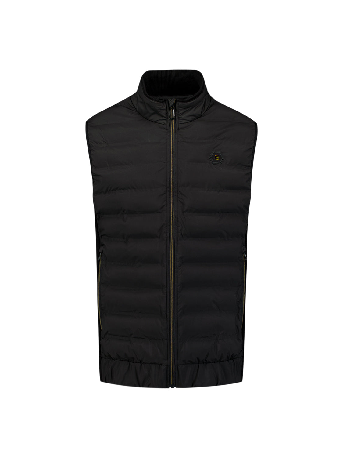 Gewatteerde bodywarmer | Zwart