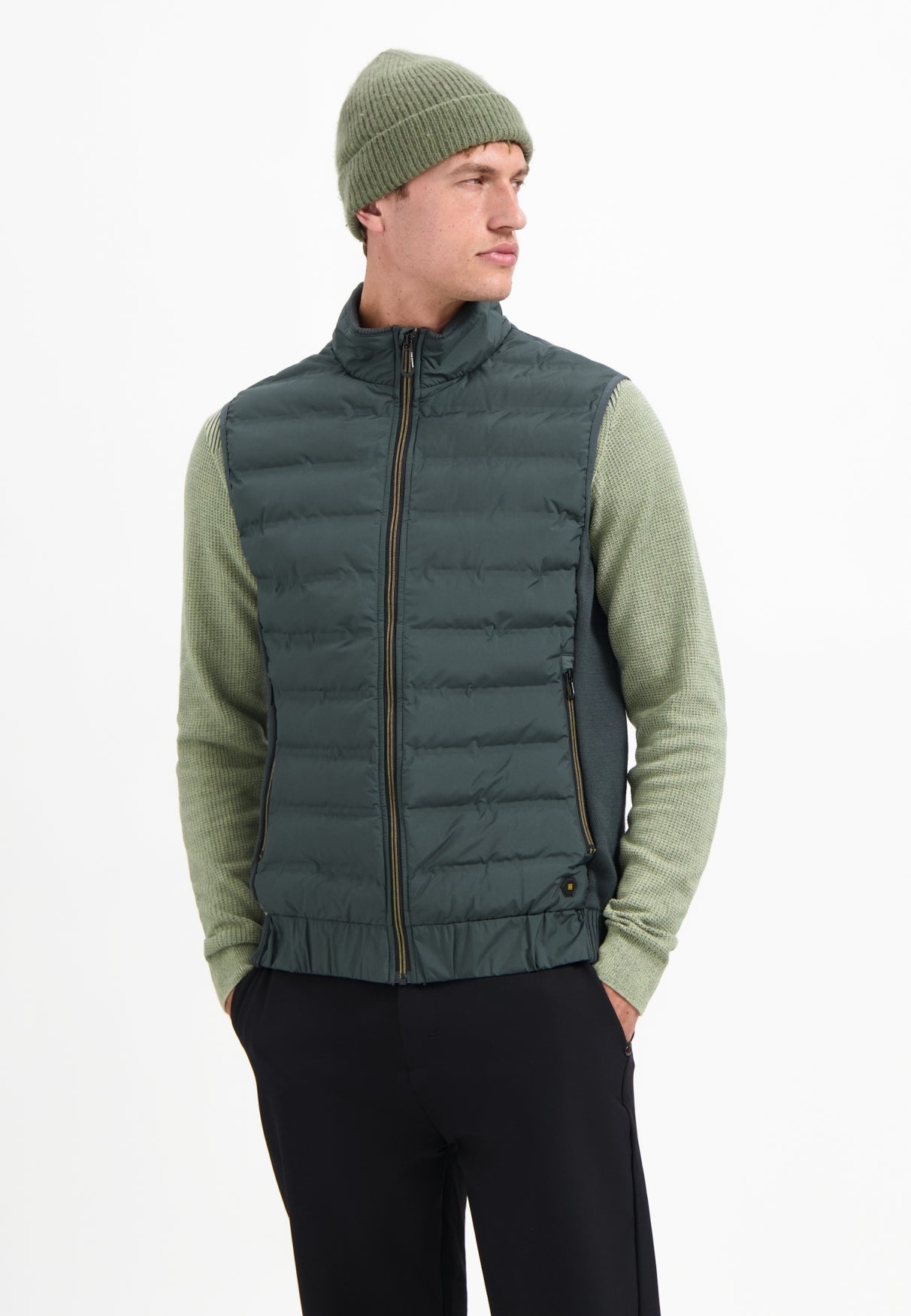 Gewatteerde bodywarmer | Dark Steel