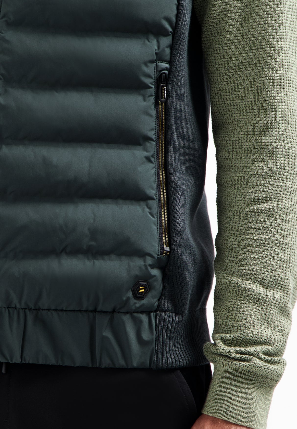 Gewatteerde bodywarmer | Dark Steel