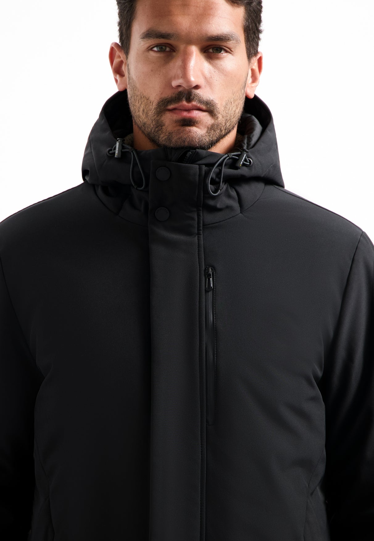 Softshell Parka | Zwart