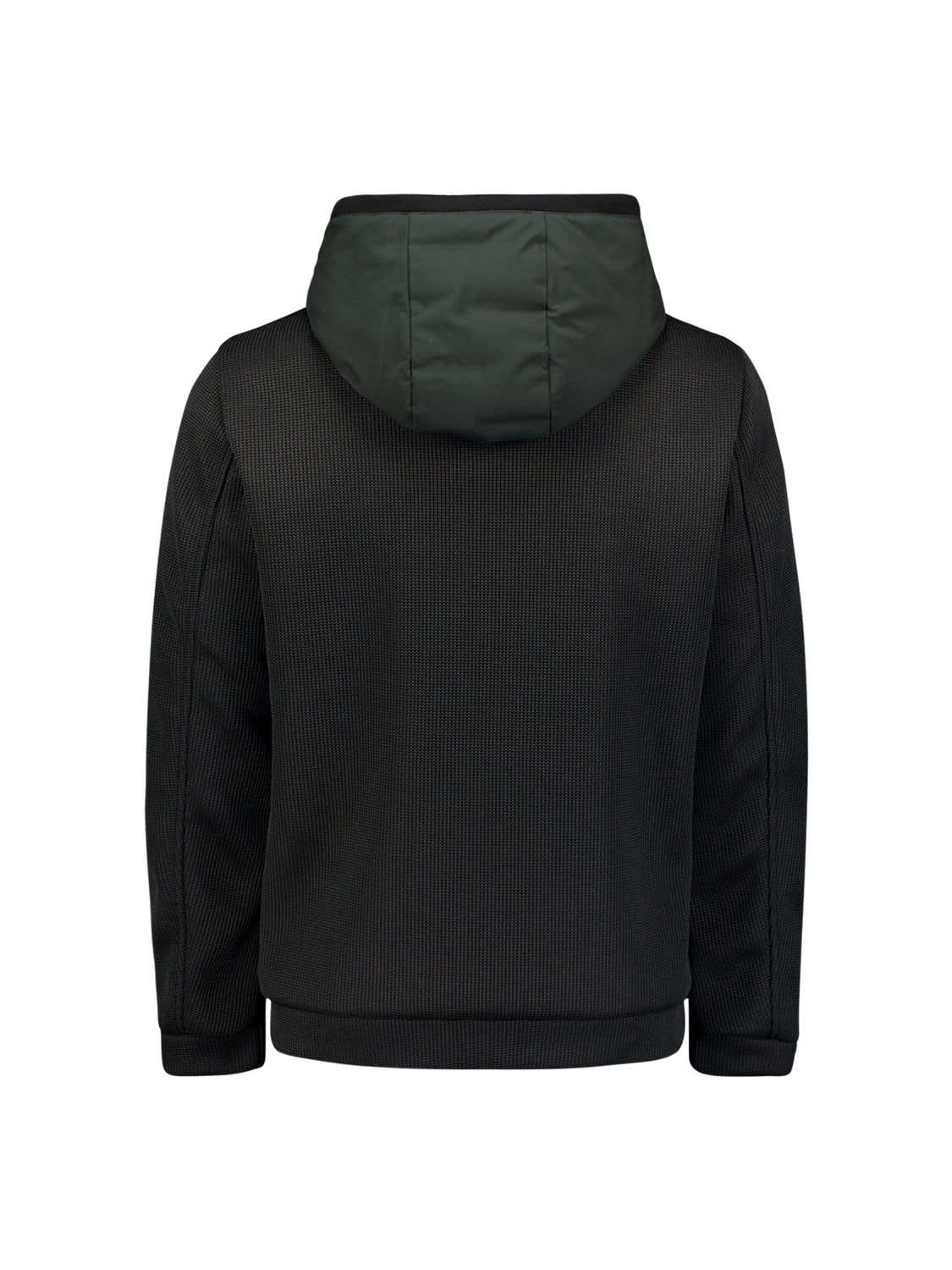 Jas met gebreide mouwen | Dark Steel