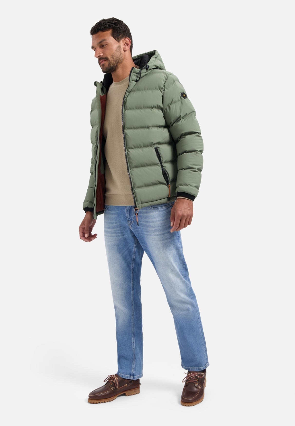 Jas met capuchon | Steel