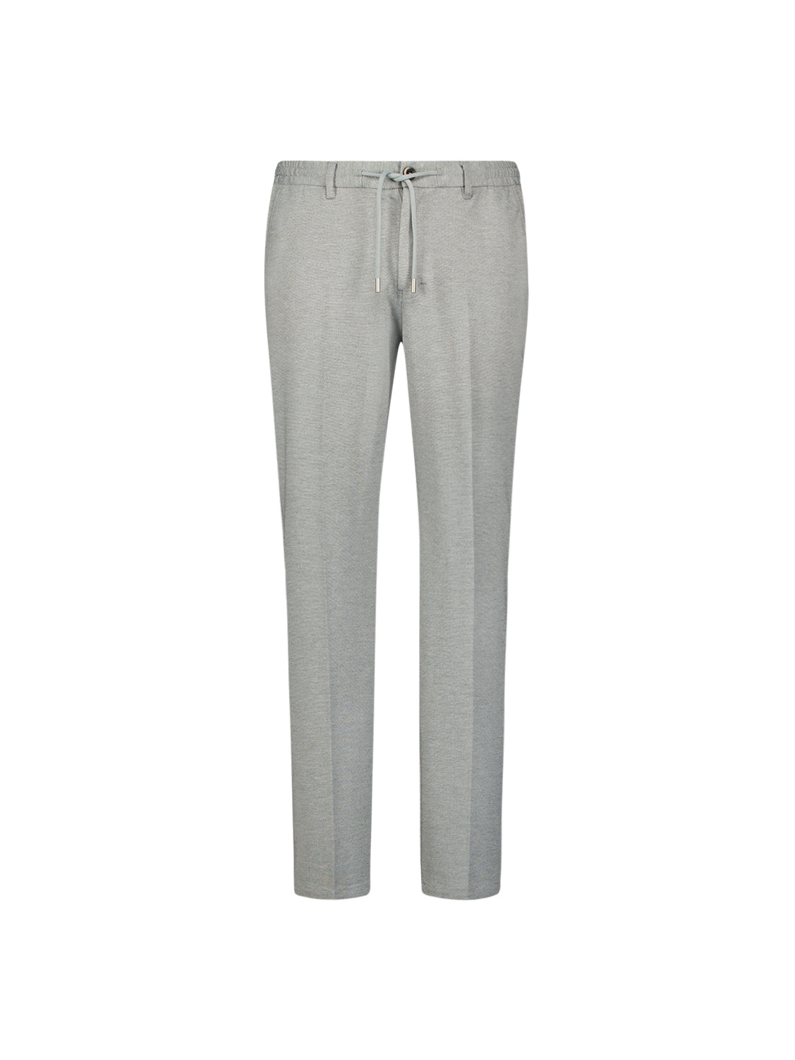 Broek van gemêleerde jersey | Grey Melange