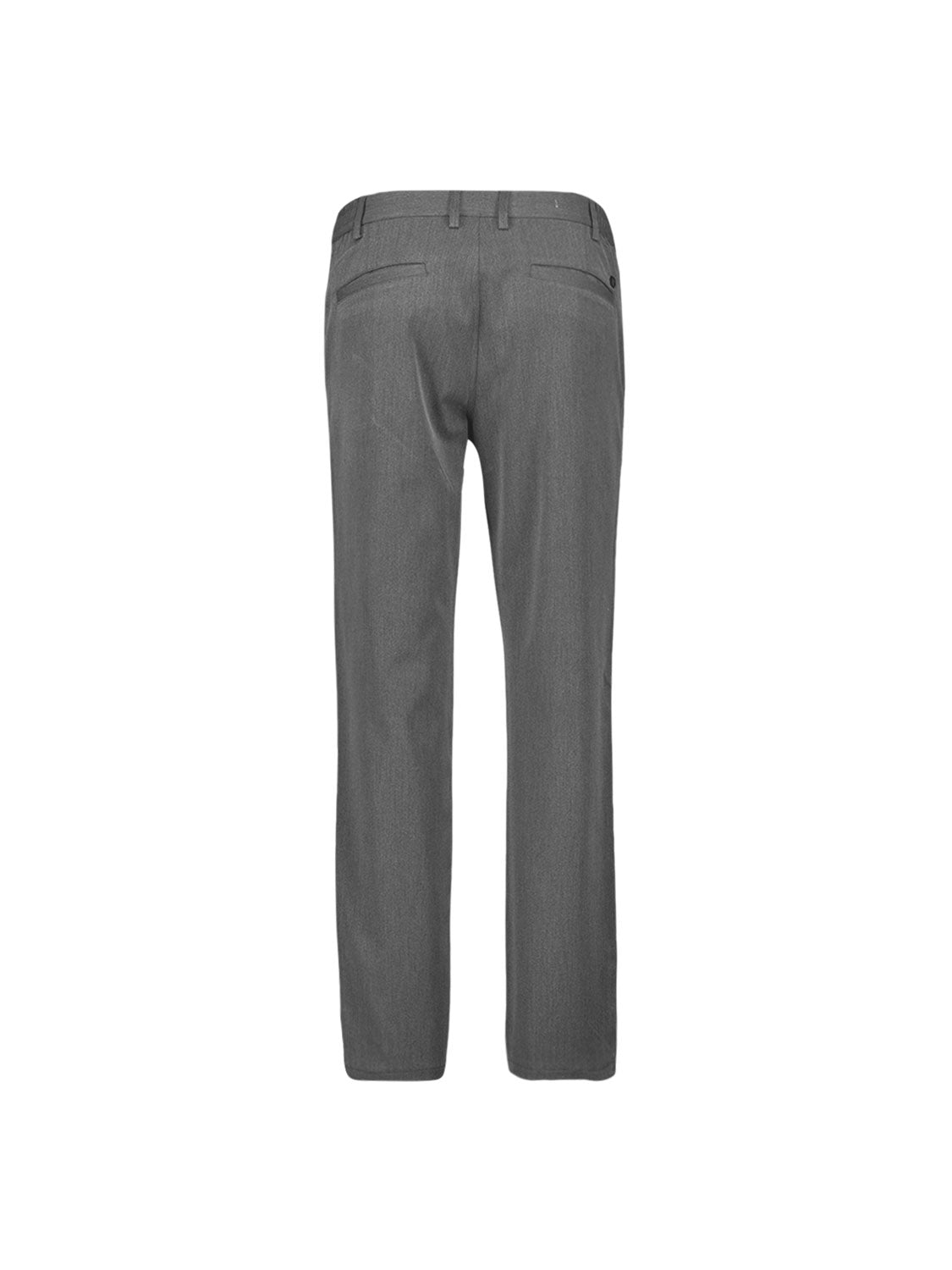Melange chino stretchbroek | Grey Melange