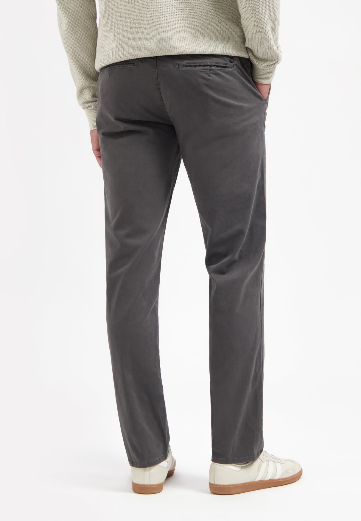 Chino broek | Donkergrijs