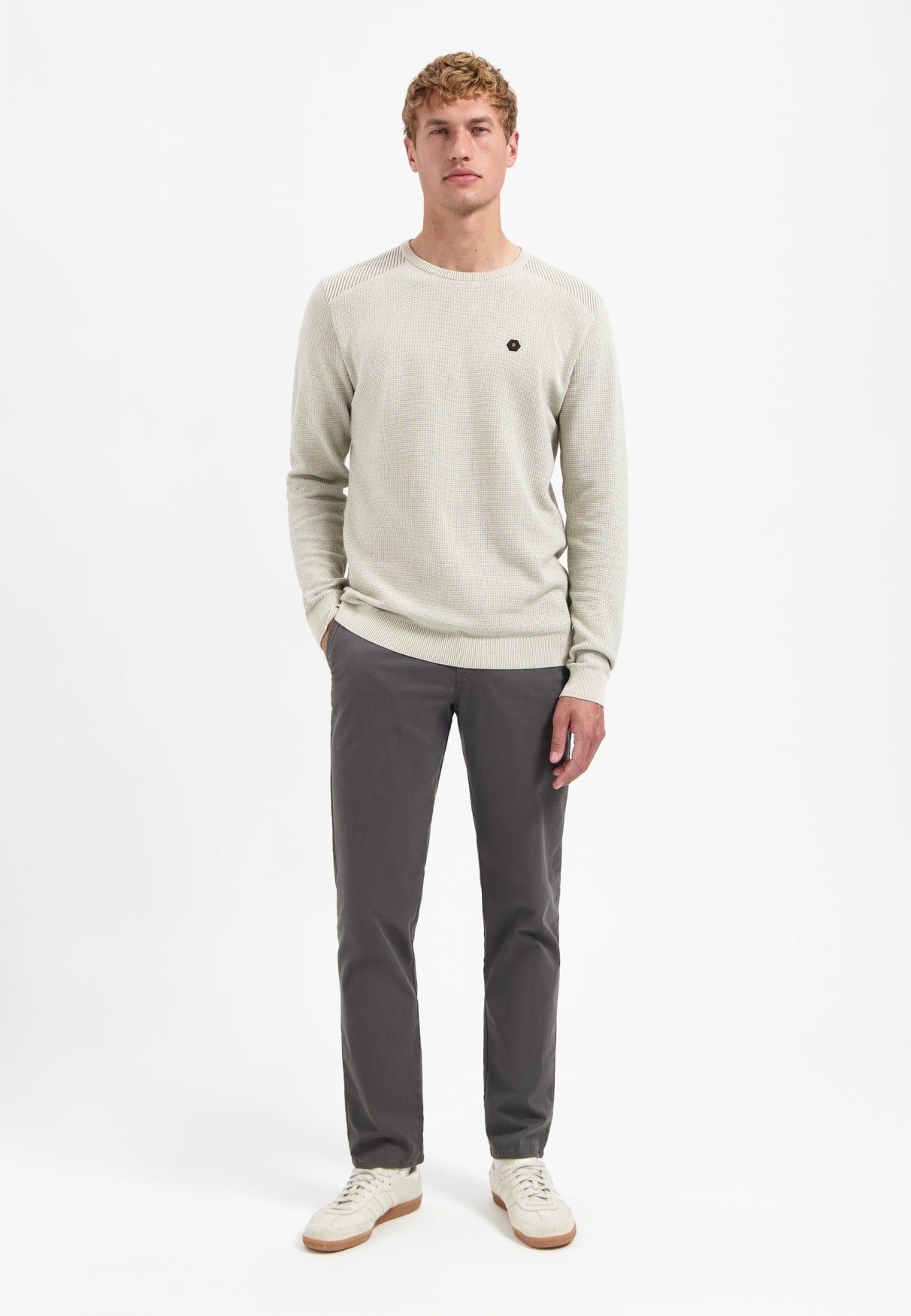 Chino broek | Donkergrijs
