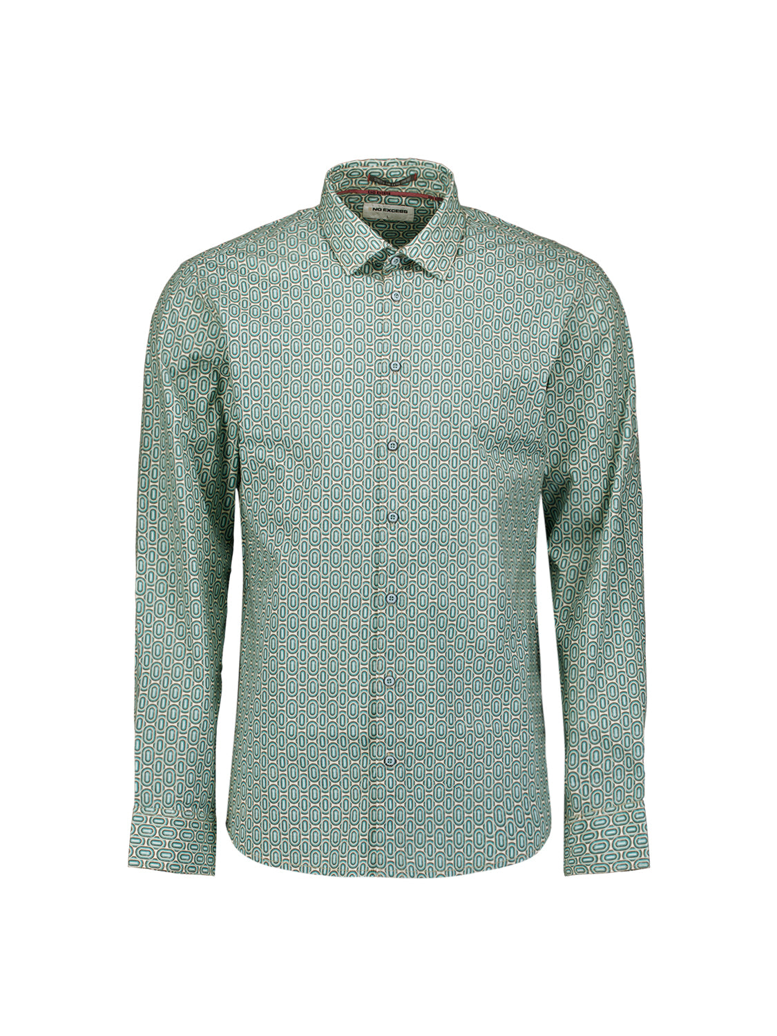 Print overhemd | Seablue