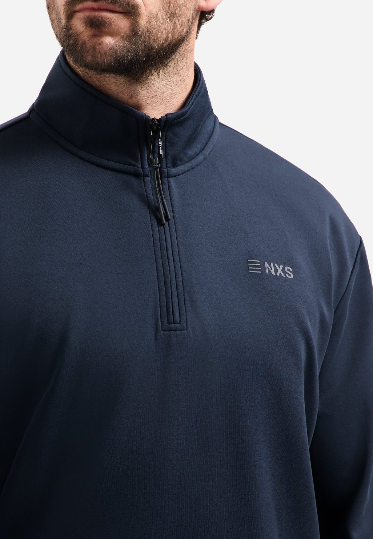 Halve-rits sweater | Night