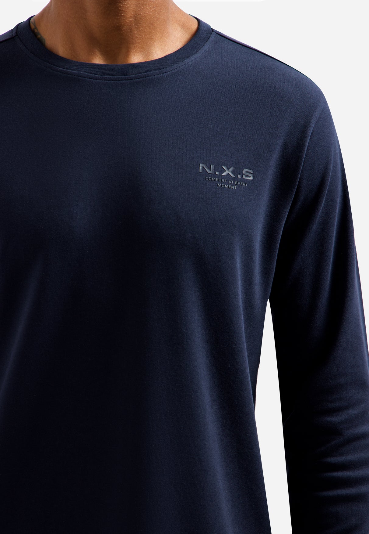 Interlock longsleeve T-shirt | Night