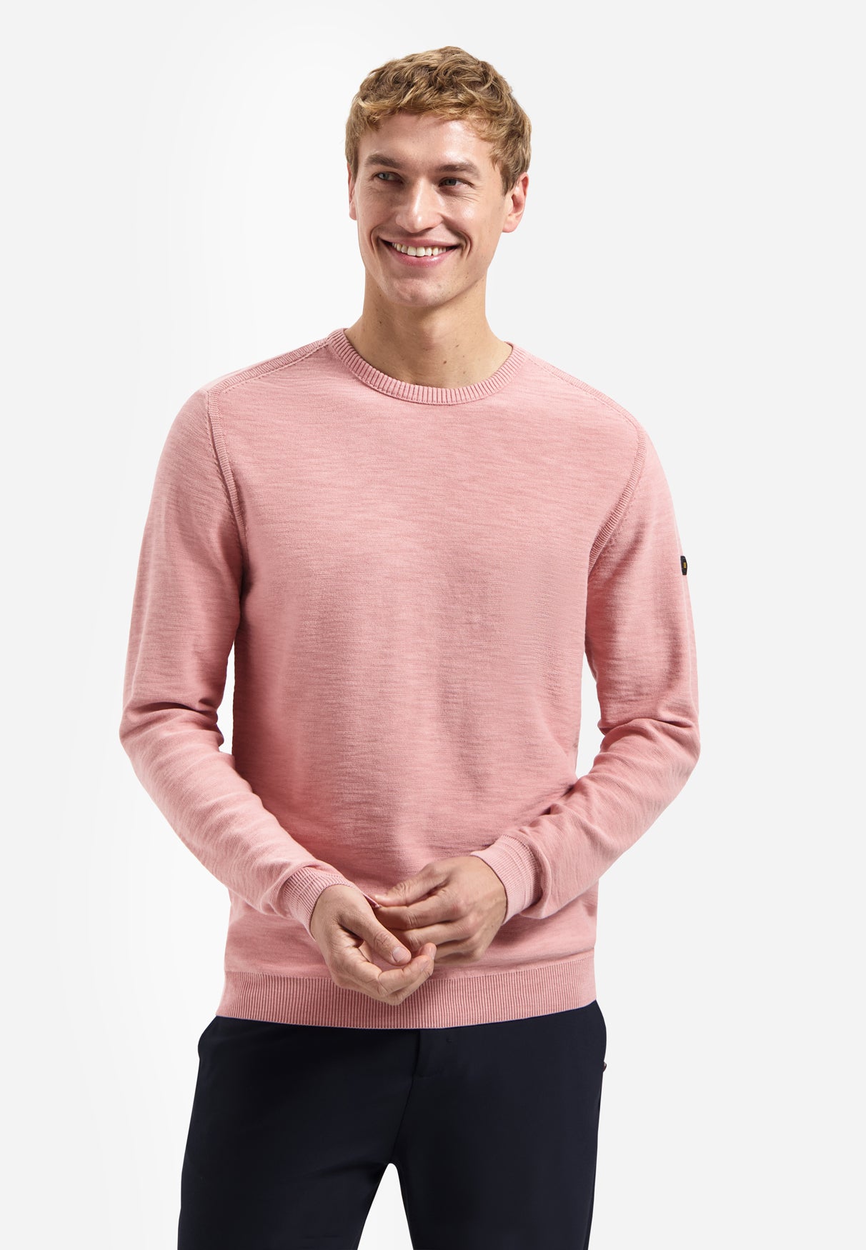 Fijngebreide sweater | Light Mauve