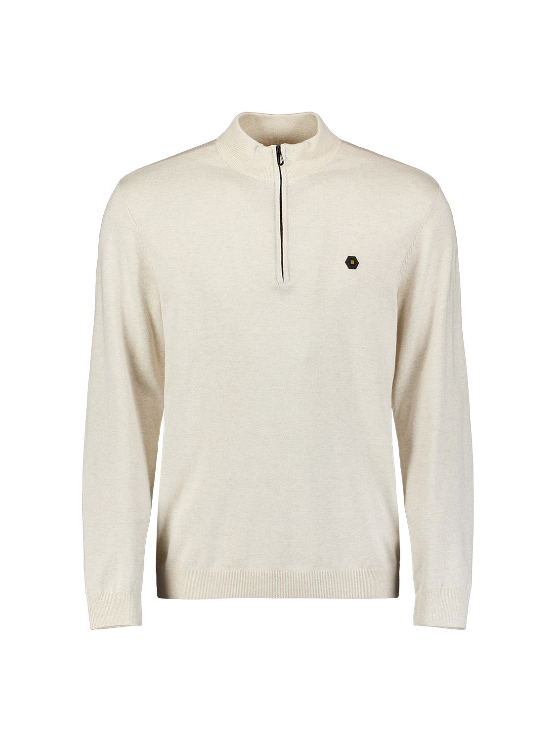 Sweater met halve rits | Kit Melange