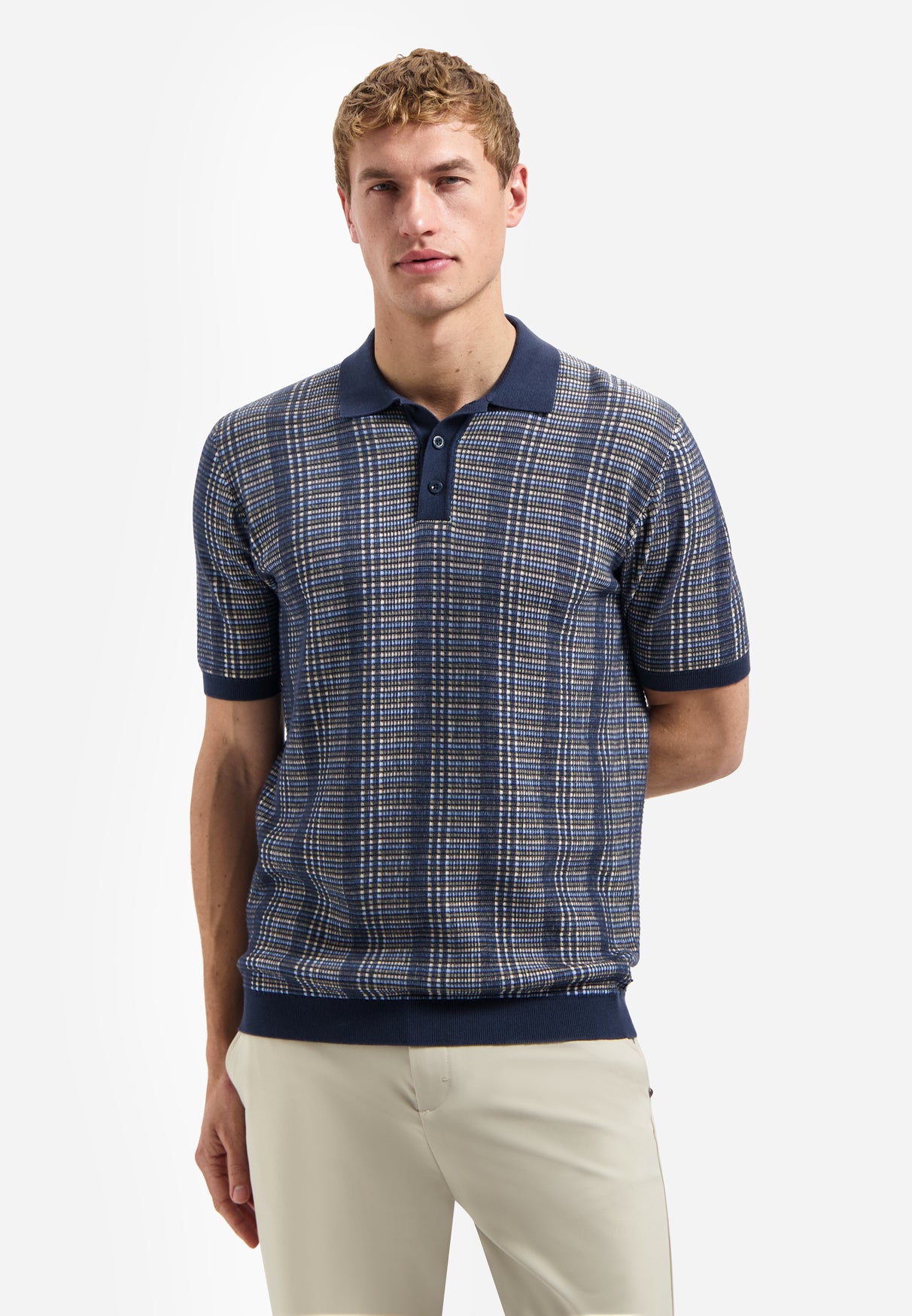 Gebreide polo | Night