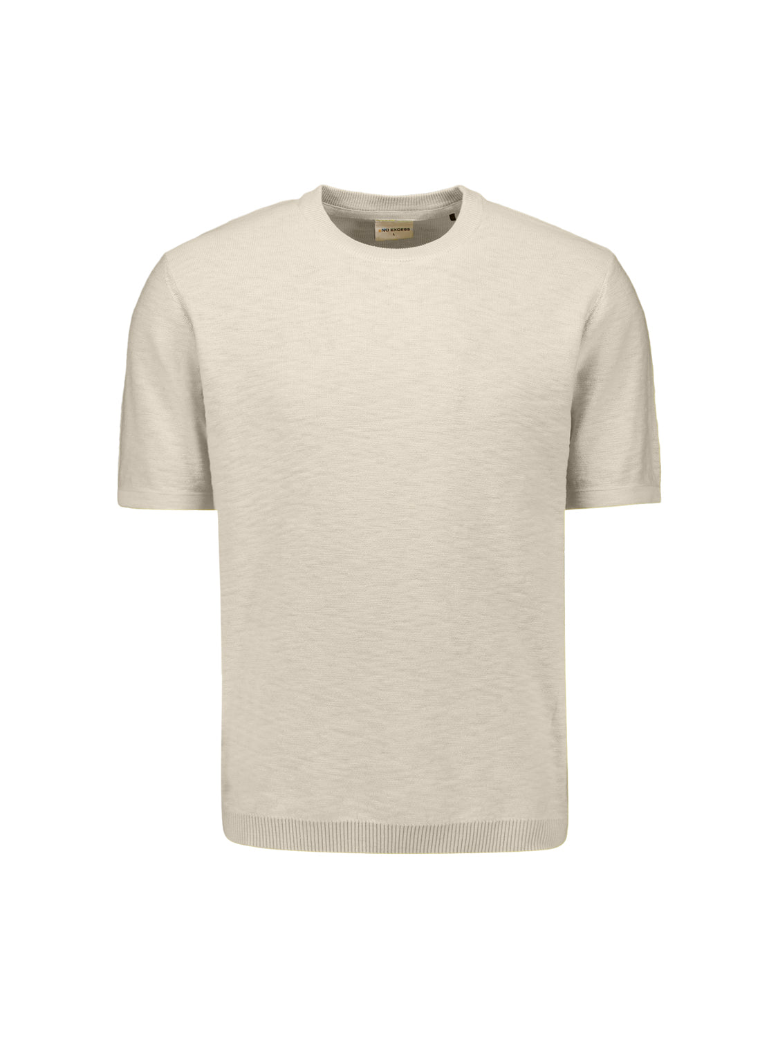 Gebreid slub T-shirt | Kit
