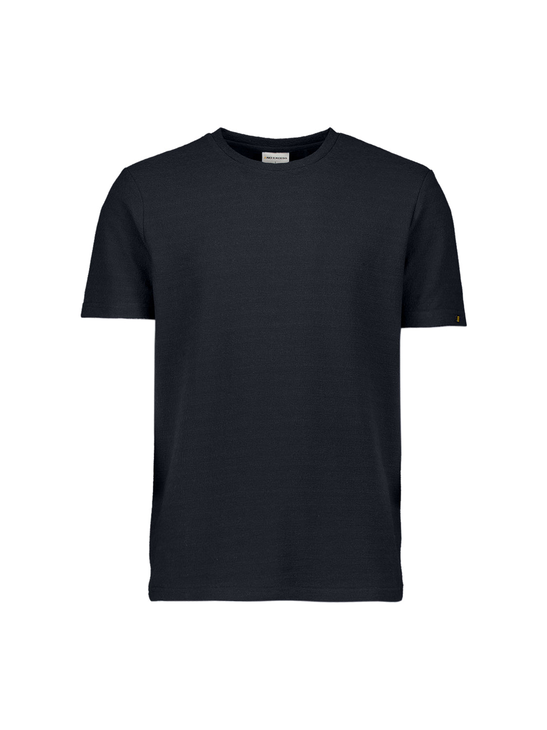 Plain T-shirt with a round neck | Night