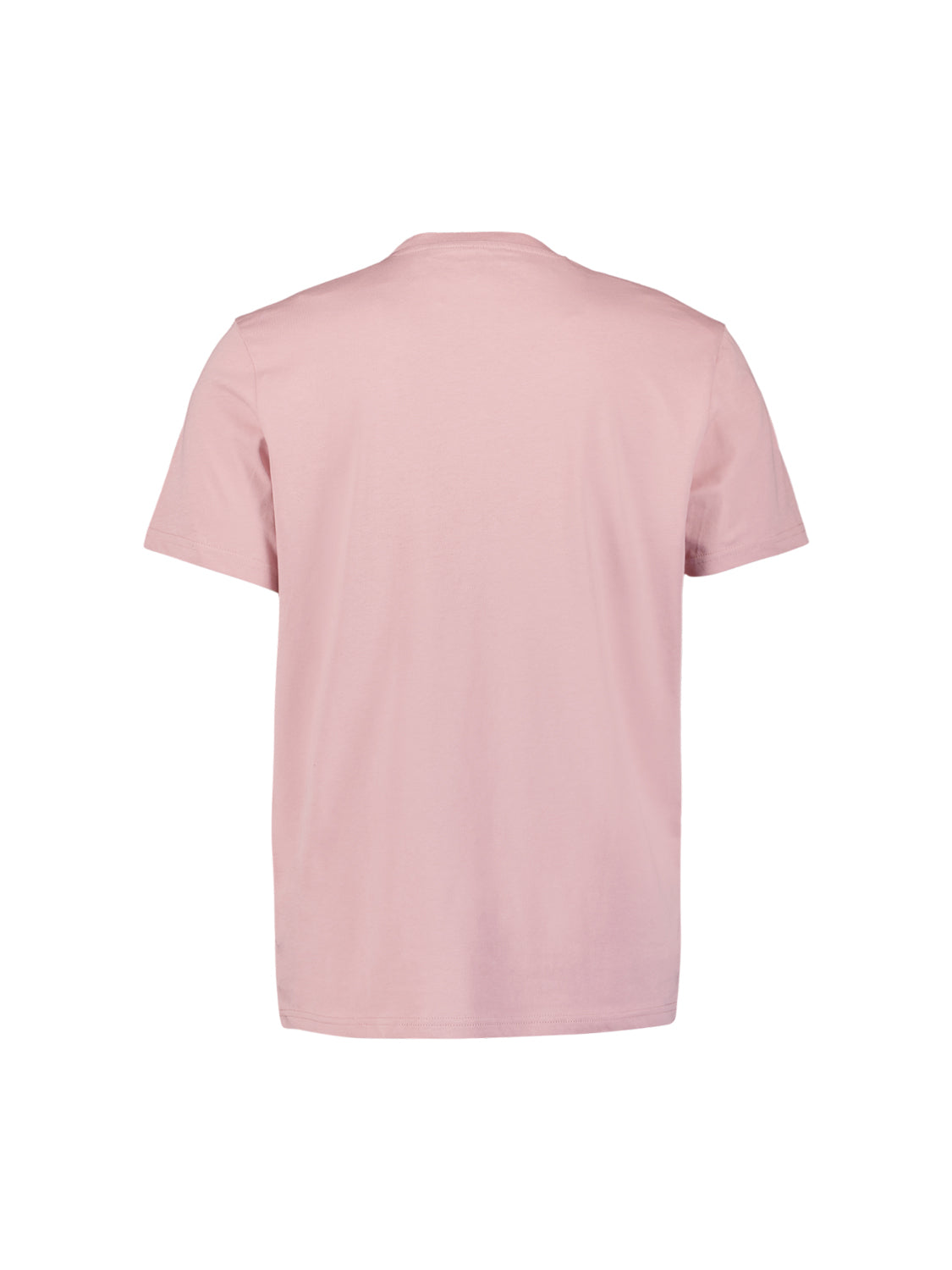 Basic effen T-shirt met ronde hals | Light Mauve